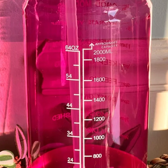 Motivational Water Jug 64oz - Picture 2 of 4